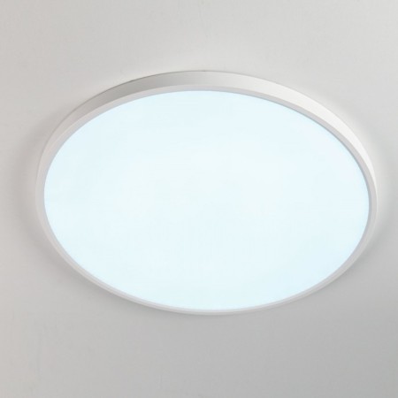 Lamp Citilux "BASIC" CL738400V, 48x48x2.5 cm, 1x40W, LED, white color-2