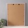 Photo frame plastic 30x40 cm "Striped texture" olive, white 33x43 cm