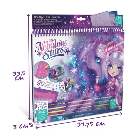 Coloring for girls Nebulous Stars Space-11