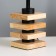 Board lamp "Consel" E27 40W light wood 25x25x42.5 cm Risalux