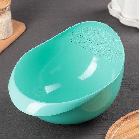 A colander for rice, color mix-8