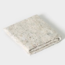 Napkin - a rag of a household share, 60 × 80 cm, a density of 180 g/m, a line 2.5 mm, with an overlock, white