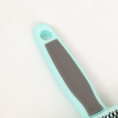 Pucoding plastic soft with rounded teeth, medium, 9 x 15.5 cm, turquoise-3