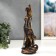 Souvenir Polystone "Femis - the goddess of justice" Bronze -blue 31.5x11x11 cm