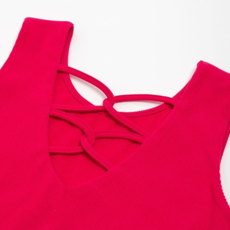 Top Female Minaku: Casual Collection Fuchsia Color, size 40-12