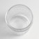 Bank for candles glass with a lid "Romb" transparent 200 ml 7x7x8.5 cm
