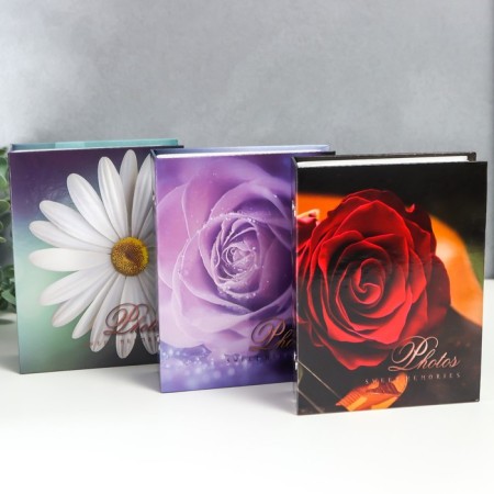 Photo album for 100 photos "Flower collection10" 10x15 cm mix