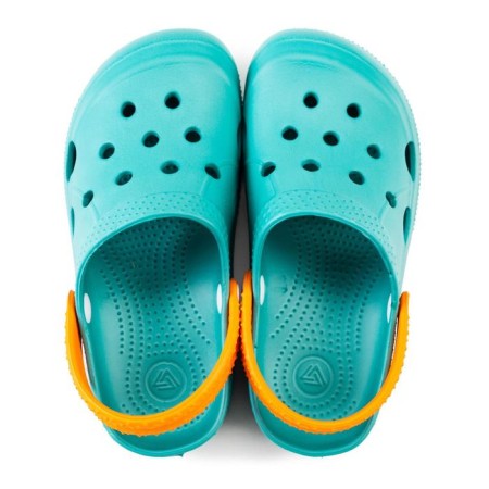 Sabo children, color aquamarine/orange, size 28-29-1