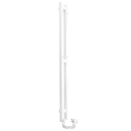 Room electrician Laris Prime Chec, 80x1200 mm, 2 crossbars, left, white