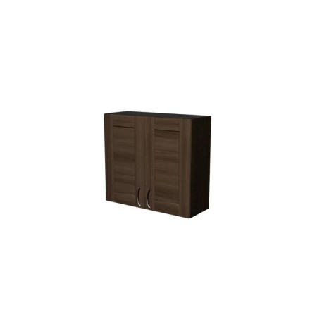 Cabinet hinged kira 800x300x720 2 doors of wenge/quado shimo dark