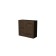 Cabinet hinged kira 800x300x720 2 doors of wenge/quado shimo dark