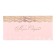 Envenue for money "On the wedding day!" embossing, golden patterns on a pink background, 8 x 17 cm