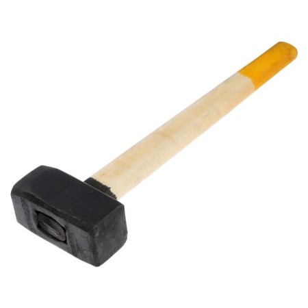 Sledgehammer forged scrap, 4 kg, wooden handle