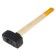 Sledgehammer forged scrap, 4 kg, wooden handle