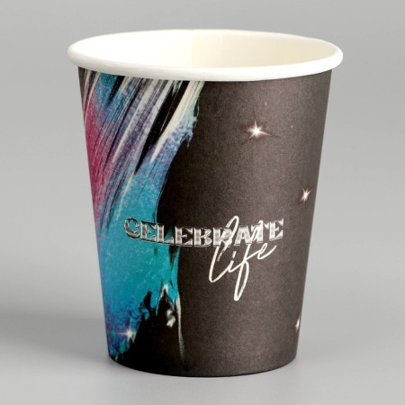 A one -time paper glass "Holiday", 250 ml-1