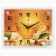 Wall clock: kitchen, "tea", silent, 20 x 26 cm