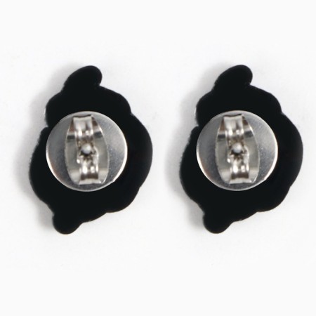 Серьги гвоздики «Милые серьги» 6 х 6,5 см-3