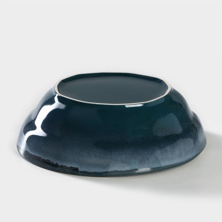 Porcelain plate Blu Reattivo, 1 L, D = 21.5 cm-2