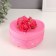 Musical Mechanical Mechanical "Tender Roses" Raspberry 12x13.5x10.5 cm