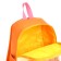 Baby backpack on lightning, orange color