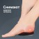 Shoes for shoes, leather, 9.5 × 7 cm, steam, black color
