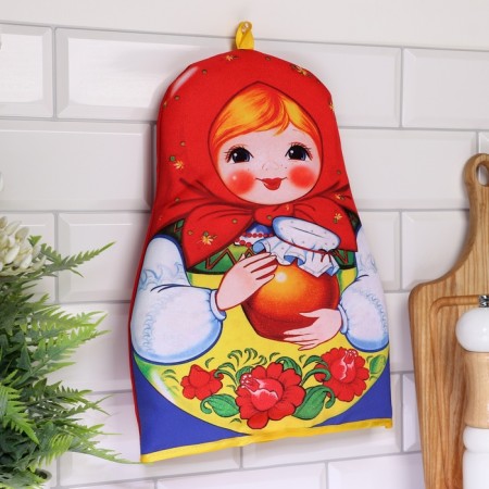 Hall on the kettle "Matryoshka", with a pot