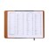 The diary is low, PVC cover, A5 format, 140 sheets in a cage, with pockets, mix