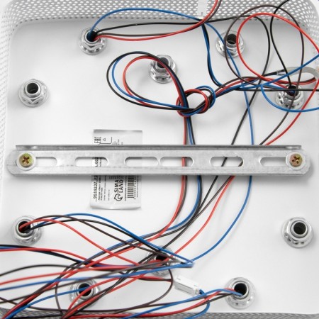 Causteen with PDU "Mia" 5XLED 150W 3000-6000K RGB white 38x38x14cm-15