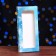 Gift box for tiles of chocolate with the Snowflake window, 17.1 x 8 x 1.4 cm