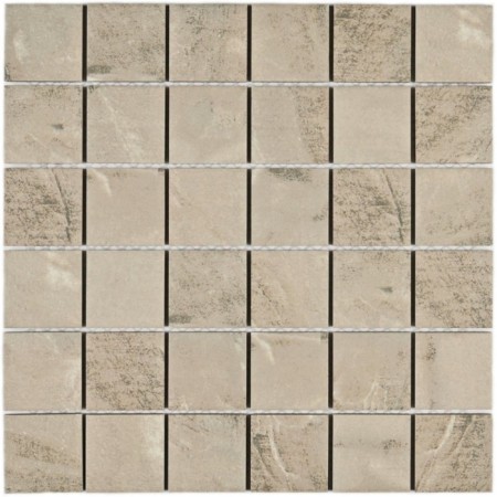 Mosaic porcelain bonaparte status Grey, 303x303x6 mm