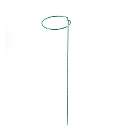 Builder for flowers, d = 20 cm, h = 70 cm, leg d = 0.3 cm, metal, green, greengo-2