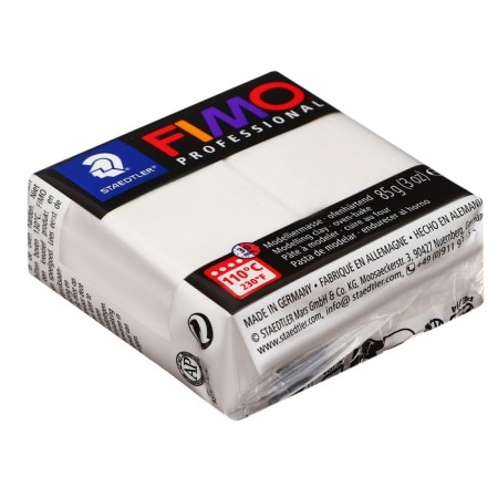 Plastic - polymer clay, 85 g, Professional, white