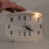 Table alarm clock, silent, 14 x 5 cm