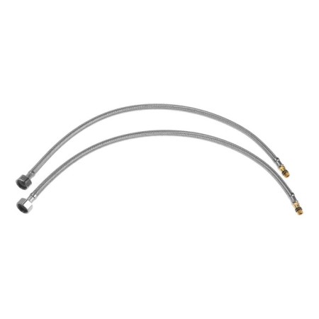 Kitchen mixer Zein Z2504, single -leaf, 40 mm cartridge, stainless steel, white-7