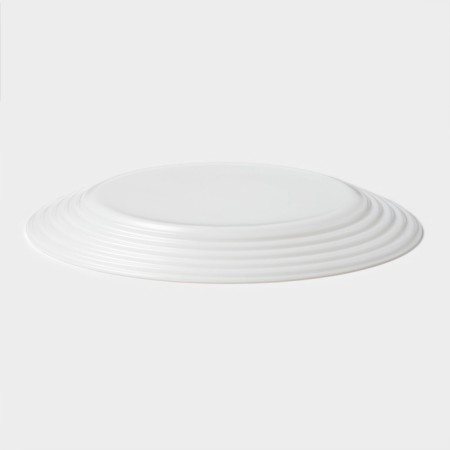 Dessert plate Luminarc Harena, D = 19 cm, glass ceramic, white-3