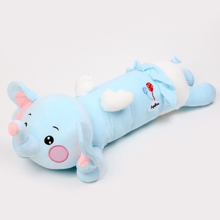Soft toy-podushka "Elephant", 80 cm, blue color-2