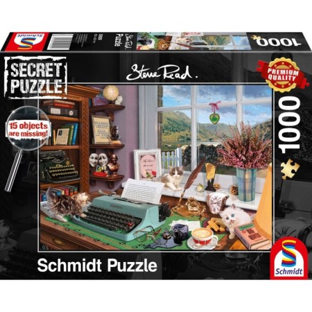 Puzzle "Art. On the desk ", 1000 elements
