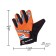 Sports children's Hape, size S, orange color with black