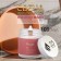 Aromatic candle "Hygge" #1 cherry mousse, soy wax, in a bank, 90 g