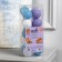 Garland “thread” 5 m with nozzles “Blueberry Blueberry”, IP20, transparent thread, 20 LED, white glow, 220 V