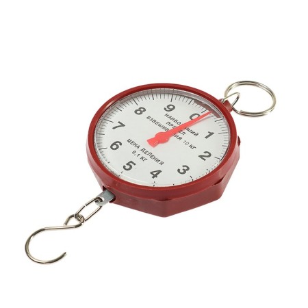Mechanical bime, up to 10 kg, division price 100 g, green-4