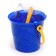 Sanding set: bucket, 3 molds, shoulder blades, rakes