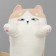 Soft toy-podushka "cat", 90 cm, beige color