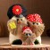 Amulet "Domoving mom, dad and son", Lenon, 23-24 cm