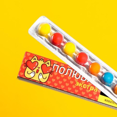 Chewing gum "Loven Extra", 20 g-1