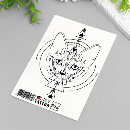 Tattoo "Kisa" 10x15 cm-1