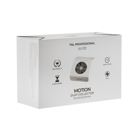 Vacuum cleaner for manicure TNL Motion, 40 W, 2700 rpm, 30 dB, 220 V, white-6