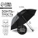 Umbrella is "St. Petersburg", black, 8 spokes