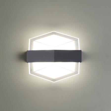 KAIMAS lamp, 1x12W LED, 4000K, 1020LM, IP54, color gray color-2