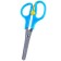 Baby scissors 13 cm, safe, plastic handles with a latch, cold heart, mix